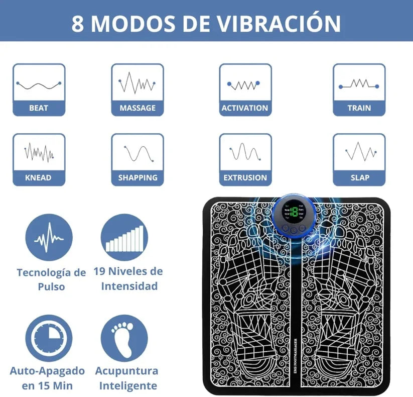 Masajeador De Pies Stepia® Con Tecnología EMS