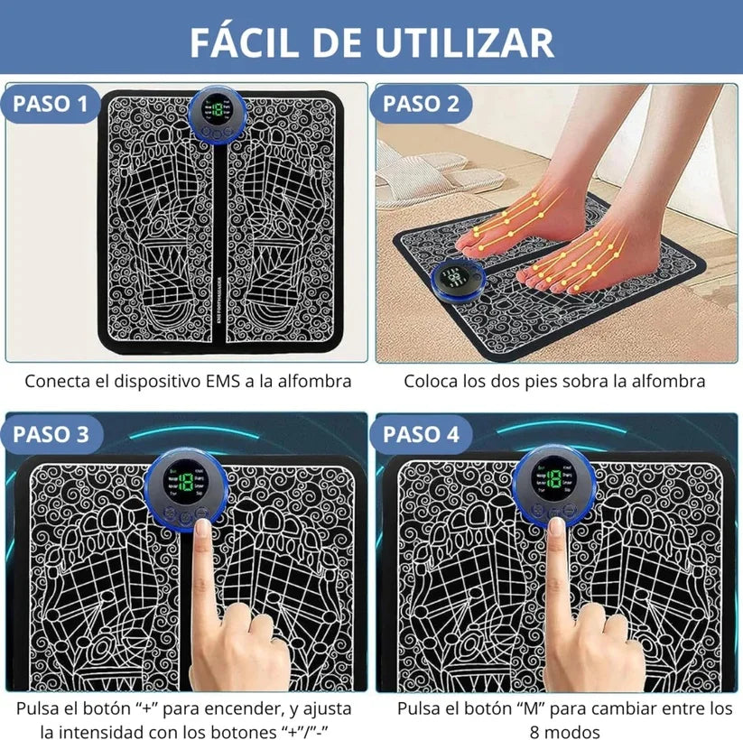 Masajeador De Pies Stepia® Con Tecnología EMS