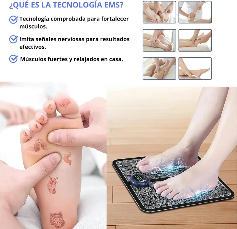 Masajeador De Pies Stepia® Con Tecnología EMS