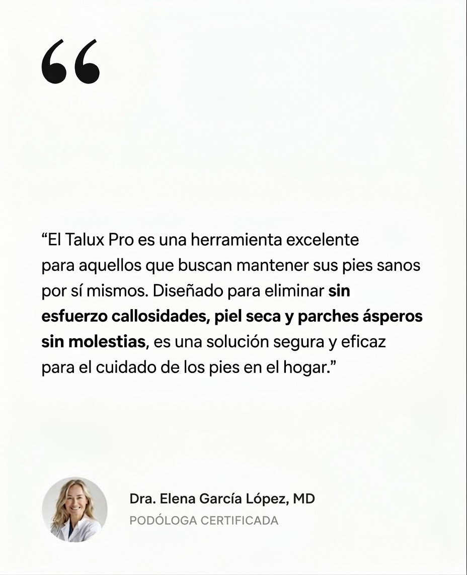 Eliminador de Callos Eléctrico Talux Pro