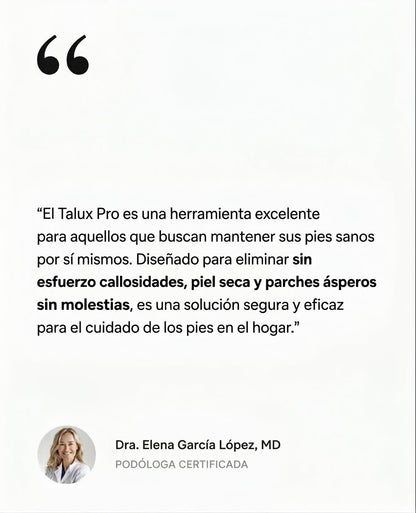 Eliminador de Callos Eléctrico Talux Pro