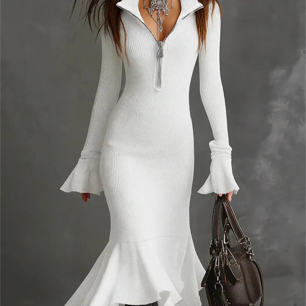 ALICIA VESTIDO LARGO con cremallera