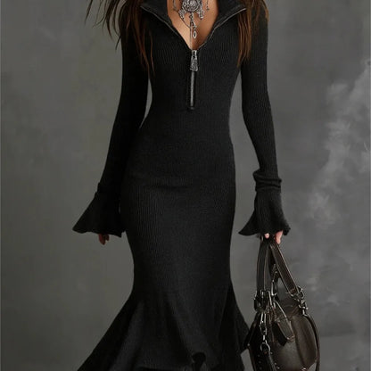 ALICIA VESTIDO LARGO con cremallera